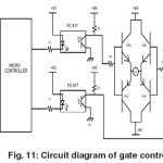Fig. 11: Circuit diagram of gate control