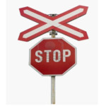 Fig. 3: Advance warning sign