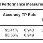 Table 4: Detailed Performance Measures for Experiment