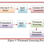Figure 4: Watermark Extracting Process