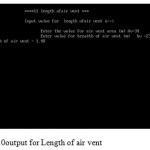 Fig10output for Length of air vent