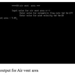 Fig9output for Air vent area