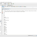Figure 1: Overview when database created