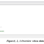 Figure1, 2, 3.Overview when database created