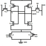 Fig. 2 6T SRAM with ground gated circuit