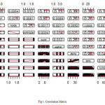 Fig 1. Correlation Matrix of all feature variables