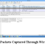 Figure-5 Packets Captured Through Wireshark
