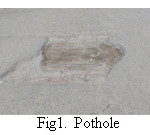 Fig1. Pothole