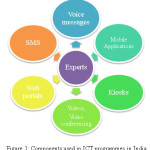 Figure 1: Components used in ICT programmes in India