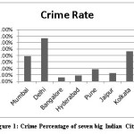 Figure 1: Crime Percentage of seven big Indian Cities