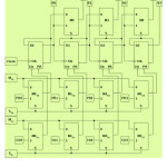 Fig.2: A D-FF/MUX 4-bit Binary to Gray Encoder/Counter