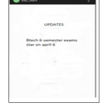 Fig. 3: 	Examination alert