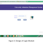 Figure 3: Design of Login Module
